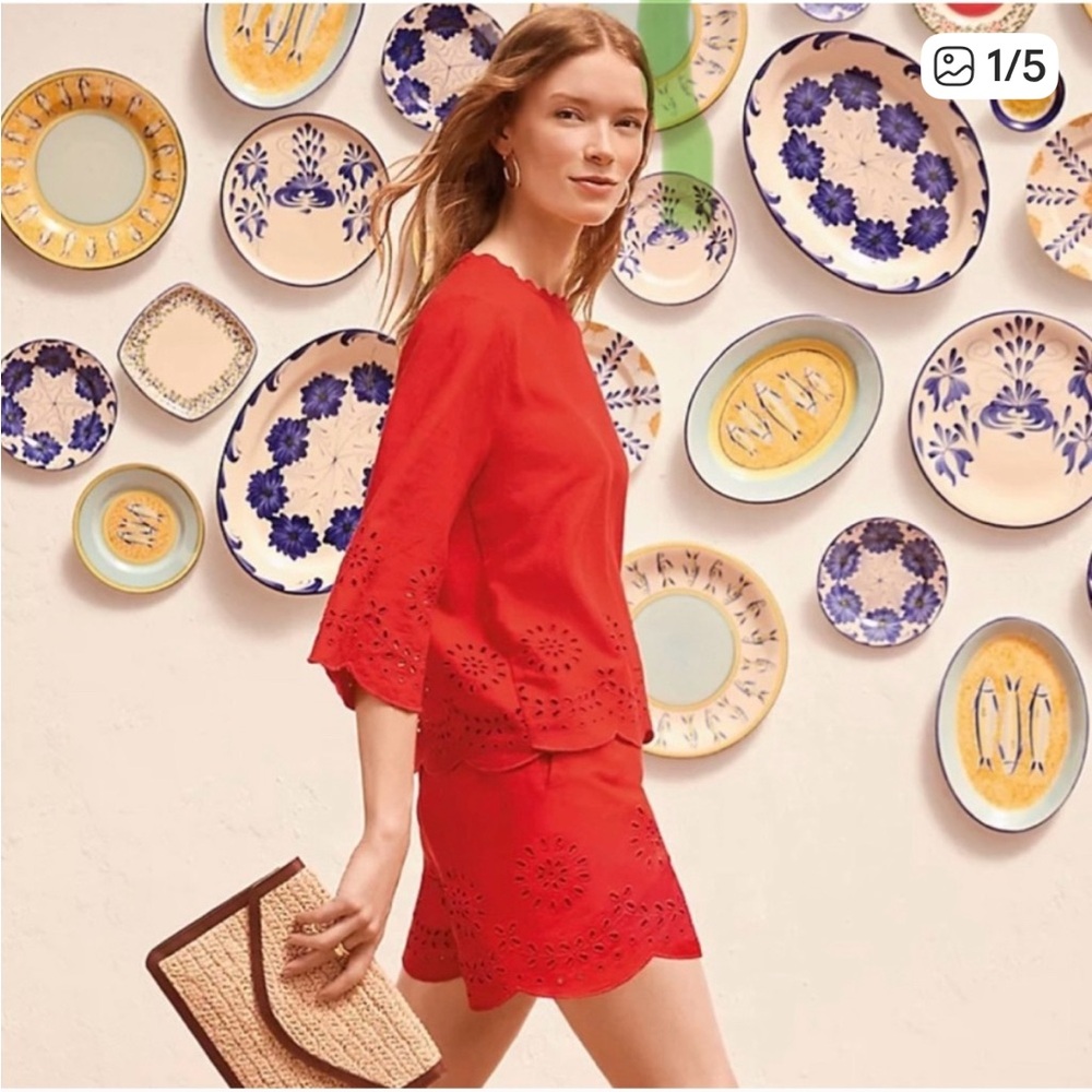 LOFT Vibrant Red Garment Set
